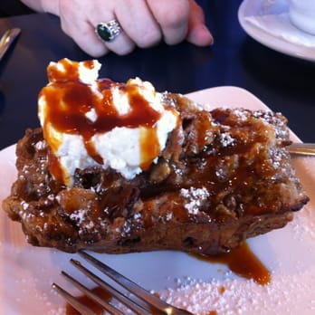 Blackberry Bistro - Bread pudding. We actually didn't need to order more than this, it was so filling and decadent ;) - Breakfast & Brunch Near Me - Oakland, California