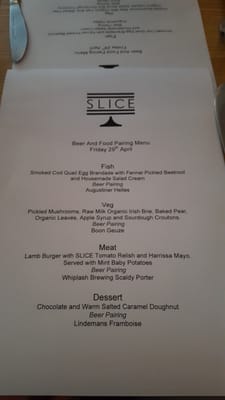 Menu photo 4 Slice Dublin, D