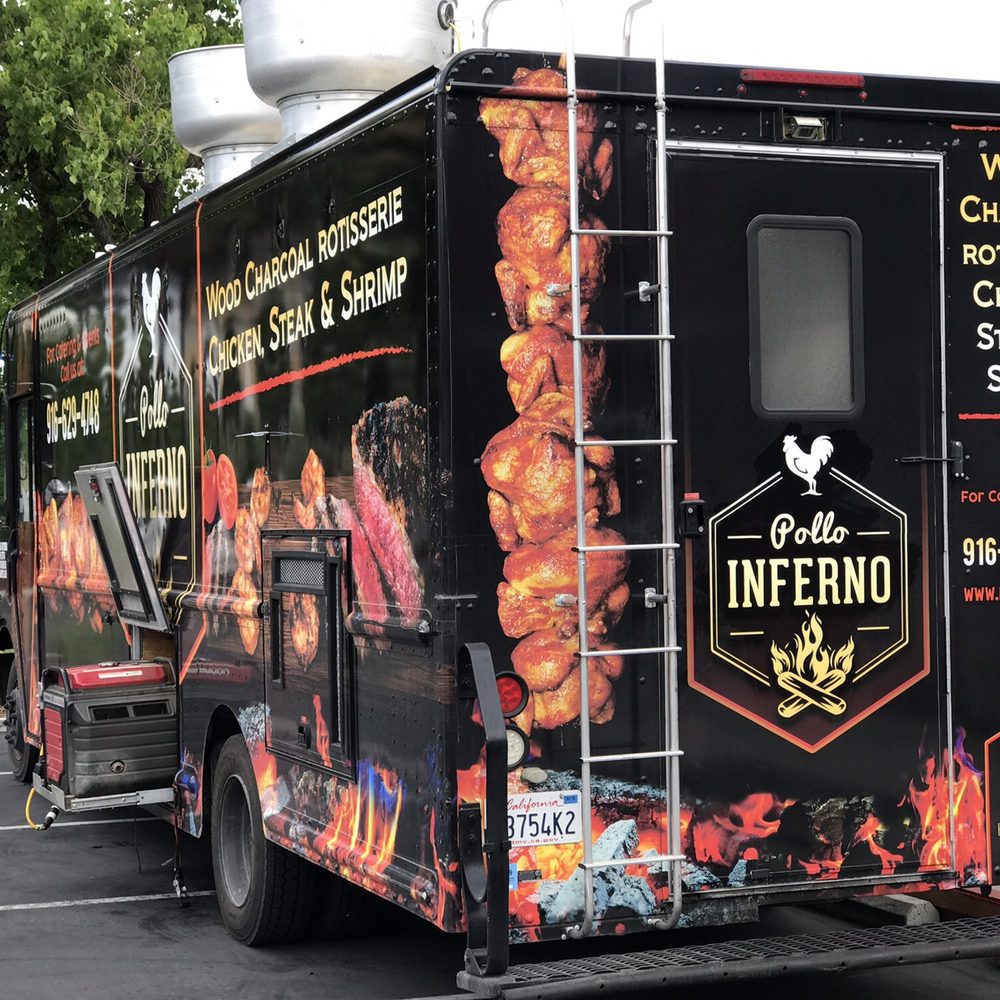 Pollo Inferno - Outside of Food Truck - Food Trucks Near Me - Gaitherburg, Maryland