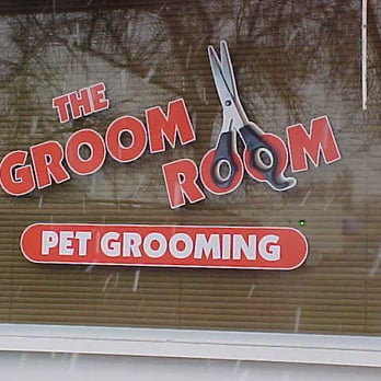 The Groom Room - our window sign - Pet Groomers Near Me - Pocatello, Idaho The Groom Room - our window sign - Pet Groomers Near Me - Pocatello, Idaho
