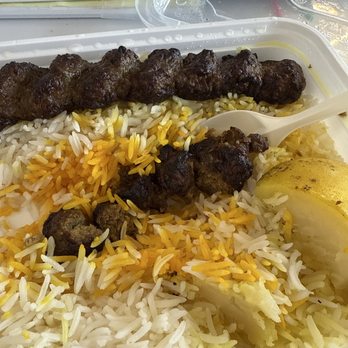 Mediterranean Grill - The beef kabob - Greek Near Me - Vancouver, British Columbia