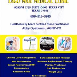 Lago Mar Medical Clinic - We are here for you. Come one Come all