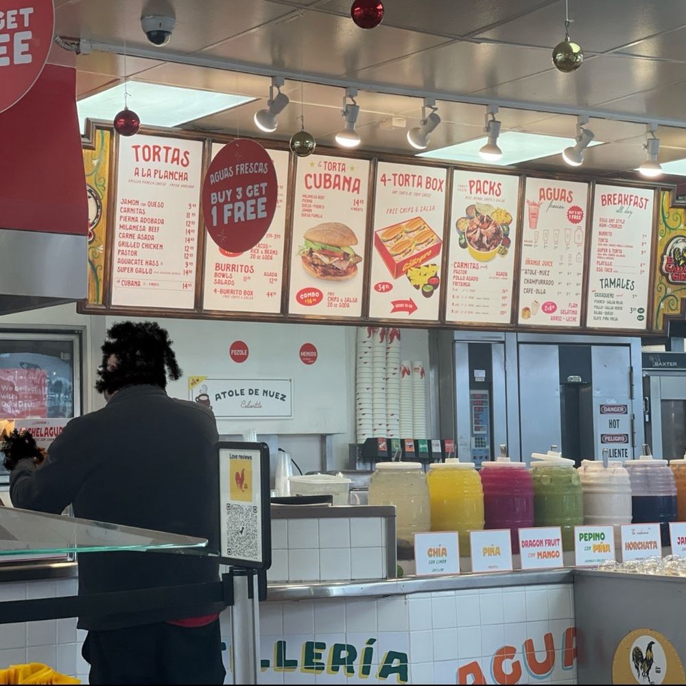 El Gallo Giro - Order Counter/ Overhead Menu - Caterers Near Me - Fontana, California El Gallo Giro - Order Counter/ Overhead Menu - Caterers Near Me - Fontana, California