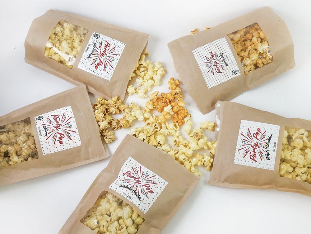 PartyPop Popcorn Logo