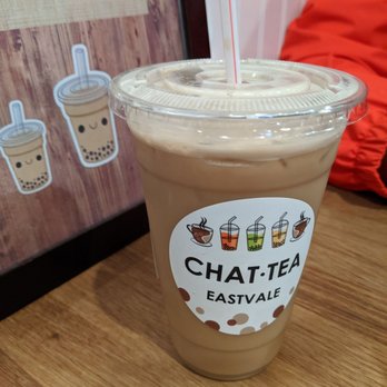 Chat Tea Eastvale - Honeydew milk tea (black tea) - Bubble Tea Near Me - Eastvale, California