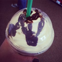 Chocolate chip frappuccino! Chocolate chip frappuccino!