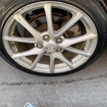 Chicago Wheel Express - The before shot--I seriously thought they couldn't be fixed! - Wheel & Rim Repair Near Me - Chicago, Illinois