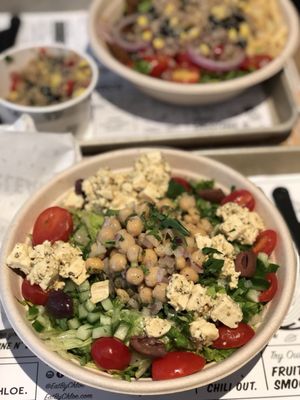 Photo of by CHLOE - New York, NY, US. Greek salad, so fresh and filling
