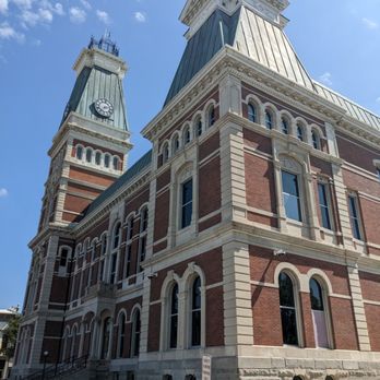 Bartholomew County Indiana - Bartholomew County Courthouse, Columbus - Landmarks & Historical Buildings Near Me - Columbus, Indiana