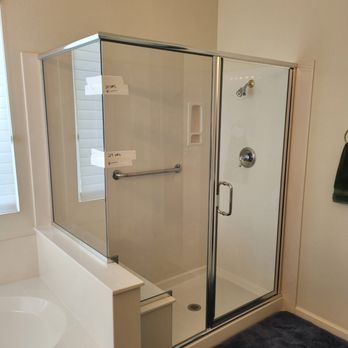 Acme Glass - semi-frameless shower - Windows Installation Near Me - Fairfield, California Acme Glass - semi-frameless shower - Windows Installation Near Me - Fairfield, California