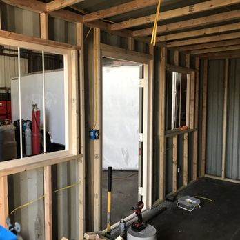 Container Haulers, LLC - Framing a 20' custom container office - Self Storage Near Me - Sacramento, California Container Haulers, LLC - Framing a 20' custom container office - Self Storage Near Me - Sacramento, California