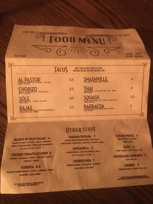 Menu photo 6 Gild Missoula, MT