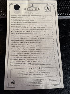 Menu photo 1 Kettner Exchange San Diego, CA Menu photo 1 Kettner Exchange San Diego, CA