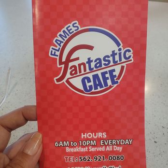 Fantastic Cafe - Logo of the restaurant and location - Burgers Near Me - Cerritos, California