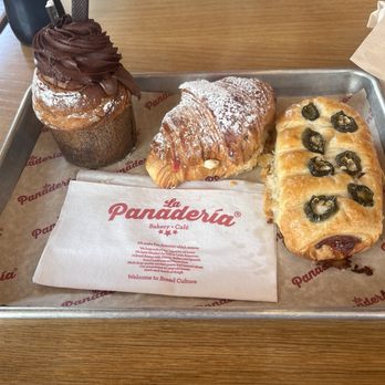 La Panadería - Nutella Cruffin, Tequilla tres leches croissant and I can't remember the third. - Bakeries Near Me - San Antonio, Texas