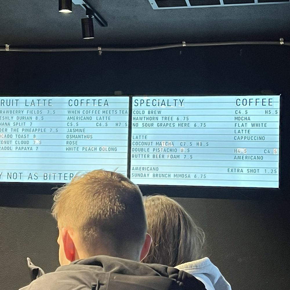 Not As Bitter - Drink Menu - Coffee & Tea Near Me - New York, New York Not As Bitter - Drink Menu - Coffee & Tea Near Me - New York, New York