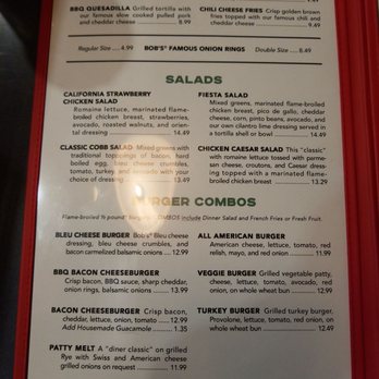 Bob's Big Boy - Menu. - Diners Near Me - Northridge, California