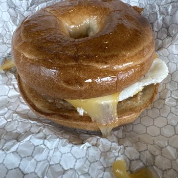 Hangry Goat - Sausage, egg, and cheese bagel - Barbeque Near Me - Springdale, Utah