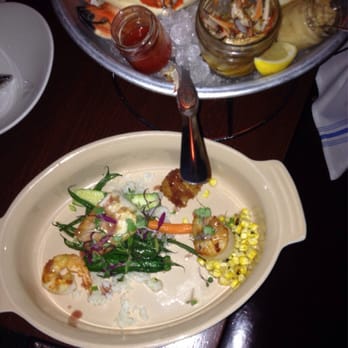 The Bay House - Seafood skillet(split) & raw bar appetizer - Seafood Near Me - Naples, Florida The Bay House - Seafood skillet(split) & raw bar appetizer - Seafood Near Me - Naples, Florida
