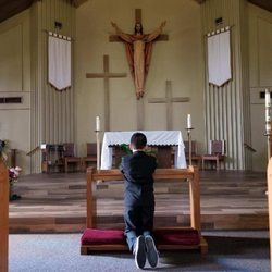 St Thomas More Catholic Church - Main alter.