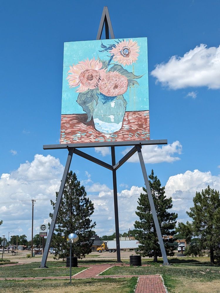 VAN GOGH GIANT SUNFLOWER PAINTING Updated September 2024 25 Photos