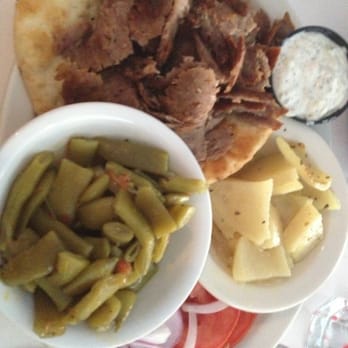 Kostas Cafe - Gyro plate - Greek Near Me - Dallas, Texas