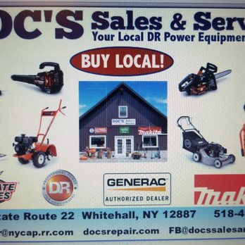 Doc's Sales and Service - Doc's Sales and Service sells, installs, warranties, and services Generac and Dr Power equipment - Guns & Ammo Near Me - Whitehall, New York Doc's Sales and Service - Doc's Sales and Service sells, installs, warranties, and services Generac and Dr Power equipment - Guns & Ammo Near Me - Whitehall, New York