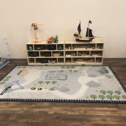 Kiddie Cove - The block area... this area is used with open ended materials so that your child's imagination can run wild!