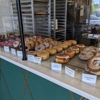 Bristol Doughnut - Case of delicious doughnuts - Coffee & Tea Near Me - Albuquerque, New Mexico
