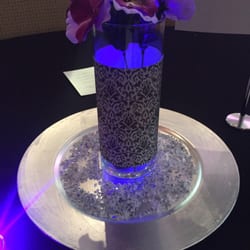 Opera Memphis - A beautiful arrangement of purple and pieces of a flower at this great event.