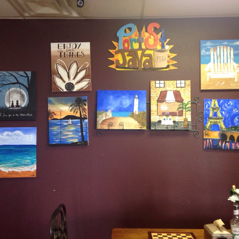 Port Java - Art on walls - Coffee & Tea Near Me - Cocoa, Florida Port Java - Art on walls - Coffee & Tea Near Me - Cocoa, Florida