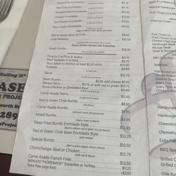 Brown Mug Cafe - Menu - Mexican Near Me - Winslow, Arizona