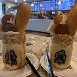 Banana pudding milk shake Banana pudding milk shake