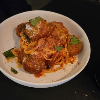 NORR Kitchen - My son ordered spaghetti and meatballs. I did not try any but I can prove to you that he enjoyed it because of the clean plate left behind - Caterers Near Me - Costa Mesa, California