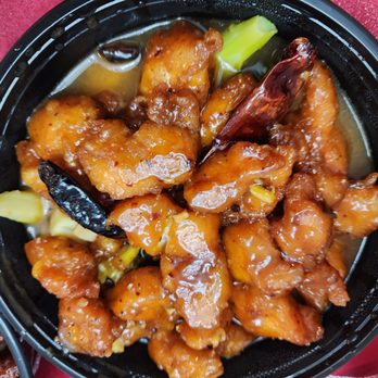 Bistro Dragon - Orange chicken - Asian Fusion Near Me - Elk Grove Village, Illinois