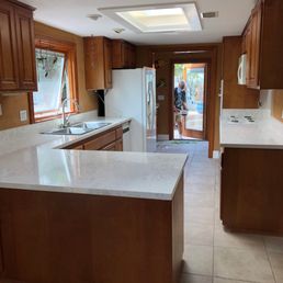 a kitchen in a home a kitchen in a home
