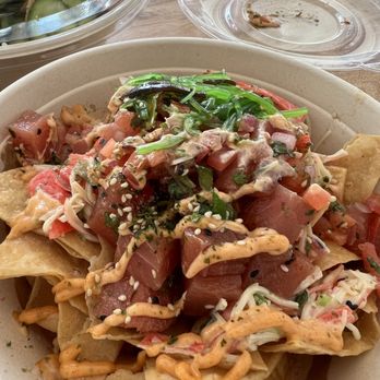 Seasurf Fish Co - Poke Nachos - Seafood Near Me - Del Mar, California Seasurf Fish Co - Poke Nachos - Seafood Near Me - Del Mar, California