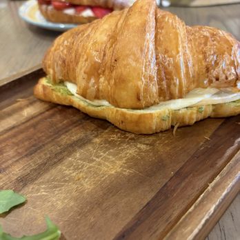 Baci Coffee - Turkey pesto croissant - Coffee & Tea Near Me - San Diego, California Baci Coffee - Turkey pesto croissant - Coffee & Tea Near Me - San Diego, California