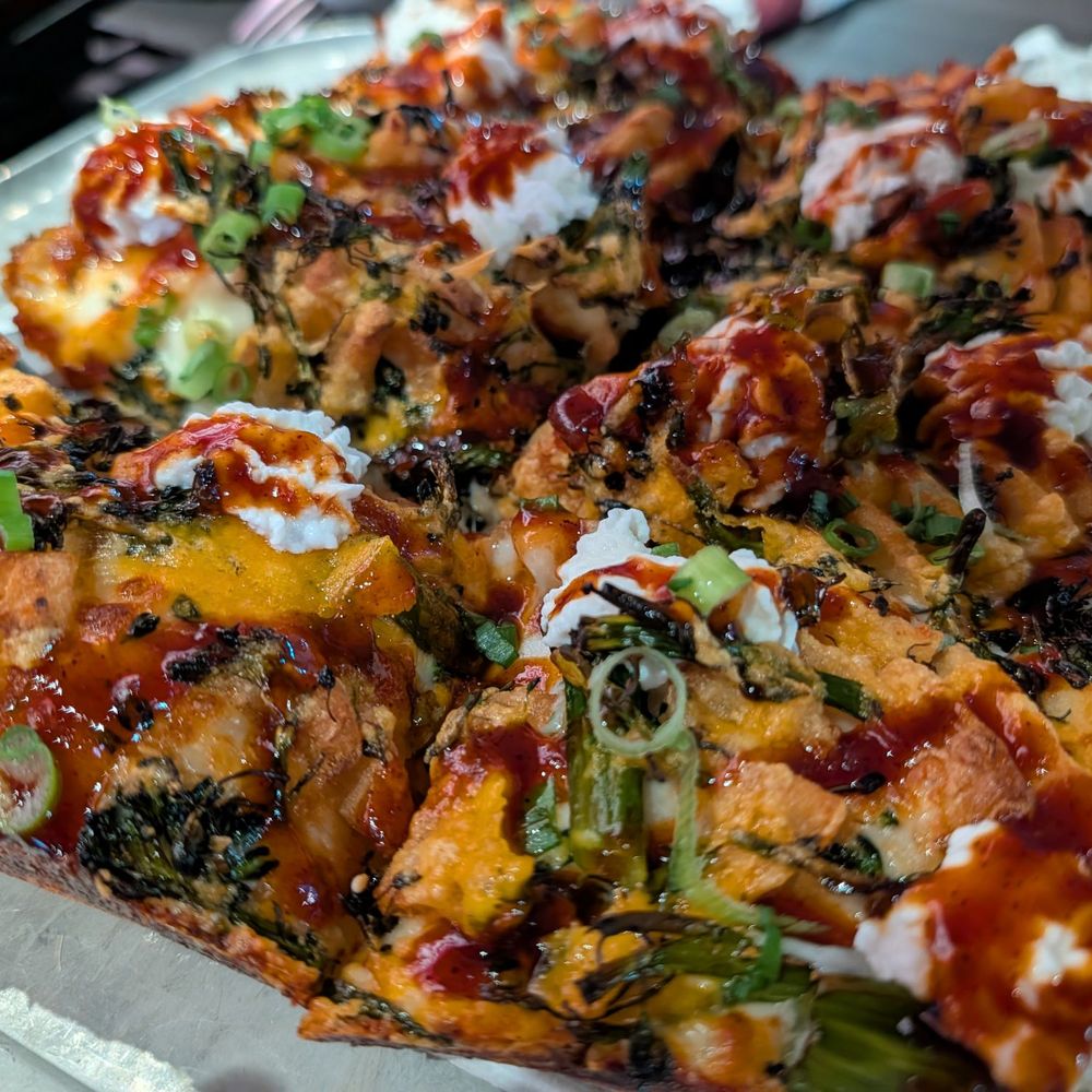 Fries on pizza?