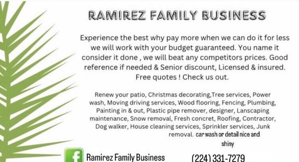 Ramirez Family Business Logo