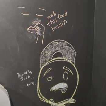 Mola - Interesting art in the men's bathroom - Sushi Bars Near Me - Pittsburgh, Pennsylvania