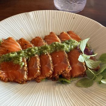 Susuru - King salmon tataki - Izakaya Near Me - Orlando, Florida Susuru - King salmon tataki - Izakaya Near Me - Orlando, Florida