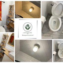 Laura’s Helping Hands - Before and after bathroom
