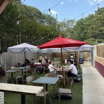 The Little Hippo - Seating area - Cocktail Bars Near Me - Avondale Estates, Georgia The Little Hippo - Seating area - Cocktail Bars Near Me - Avondale Estates, Georgia