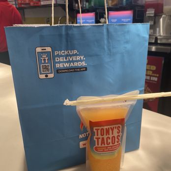 Tony's Tacos - Virgin mango slushy - Tacos Near Me - Elmhurst, New York