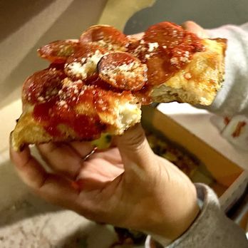 Quarter Sheets - I think this was their last slice of pepperoni for the night. - Pizza Near Me - Los Angeles, California