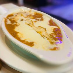 Vallarta Mexican Grill - Bean dip with habanero salsa YUM! :)'