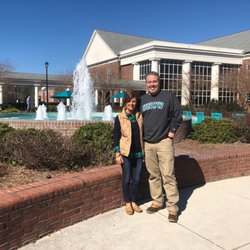 University Of North Carolina Wilmington - Water fountain and student center