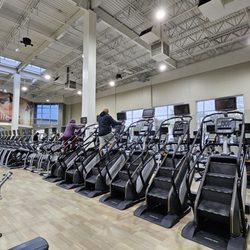 LA Fitness - Cardio section.