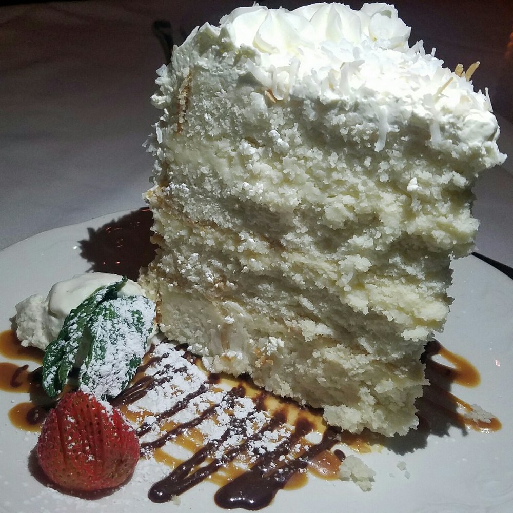 Rosebud Steakhouse - White chocolate coconut cake - Steakhouses Near Me - Chicago, Illinois Rosebud Steakhouse - White chocolate coconut cake - Steakhouses Near Me - Chicago, Illinois
